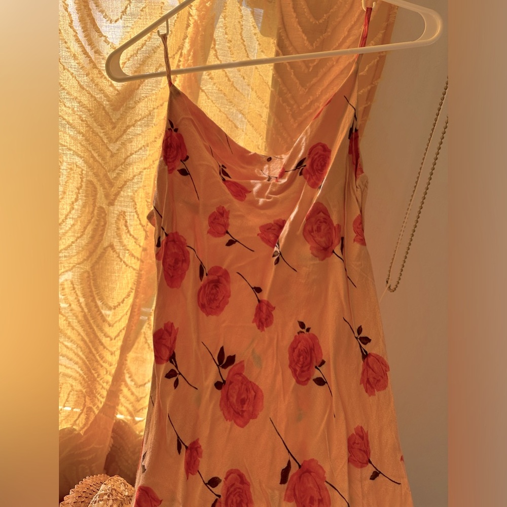 Peach Rose 🌹🍑 Vintage Dress
